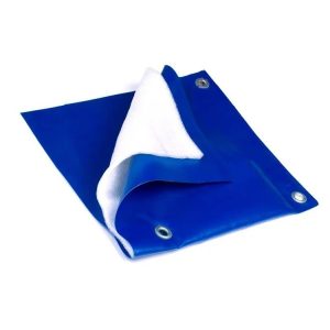 Утепленный Тент ПВХ 650 гр/м2, размер 4×5м с люверсами