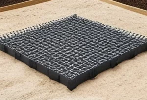 Георешетка с перфорацией